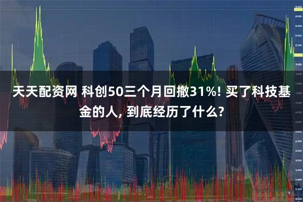 天天配资网 科创50三个月回撤31%! 买了科技基金的人, 到底经历了什么?