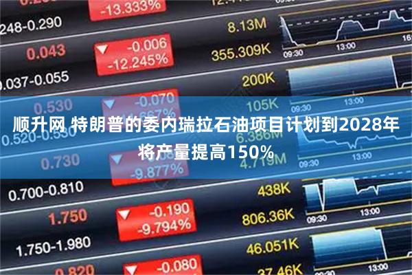 顺升网 特朗普的委内瑞拉石油项目计划到2028年将产量提高150%